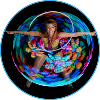 LED Performers - Events Entertainment | Hoop Sparx