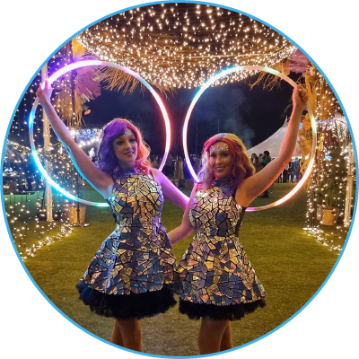 Roving Entertainment for events | Hoop Sparx