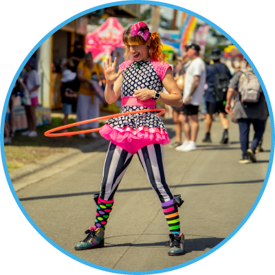 Roving Circus Performers | Hoop sparx