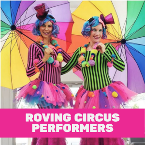 Roving Circus Performers | Hoop Sparx - Circus Entertainment